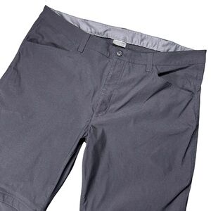 Eddie Bauer Men’s 40x34 Black Convertible Tech‎ Hiking Pants